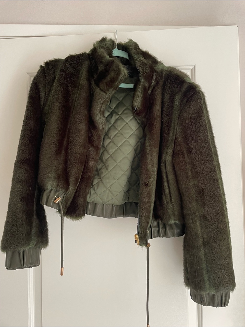 Michael Costello x REVOLVE Amir Faux Fur Jacket